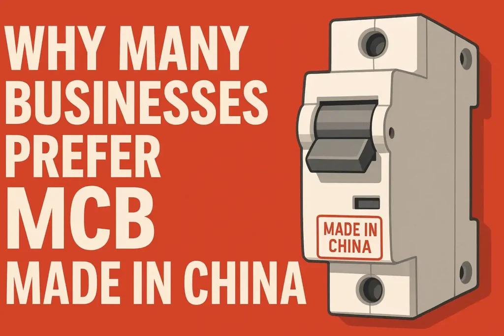 Why Many Businesses Prefer MCB Made in China