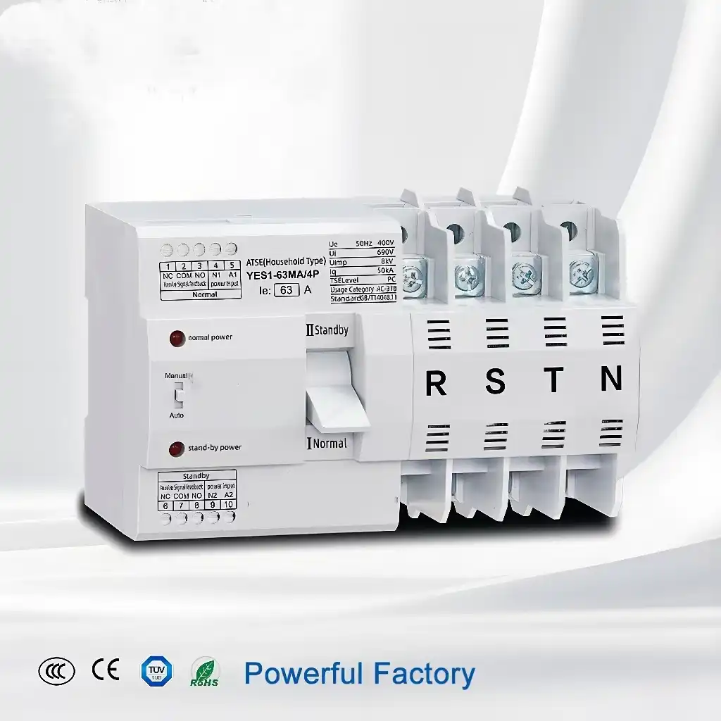 New dual power automatic transfer switch