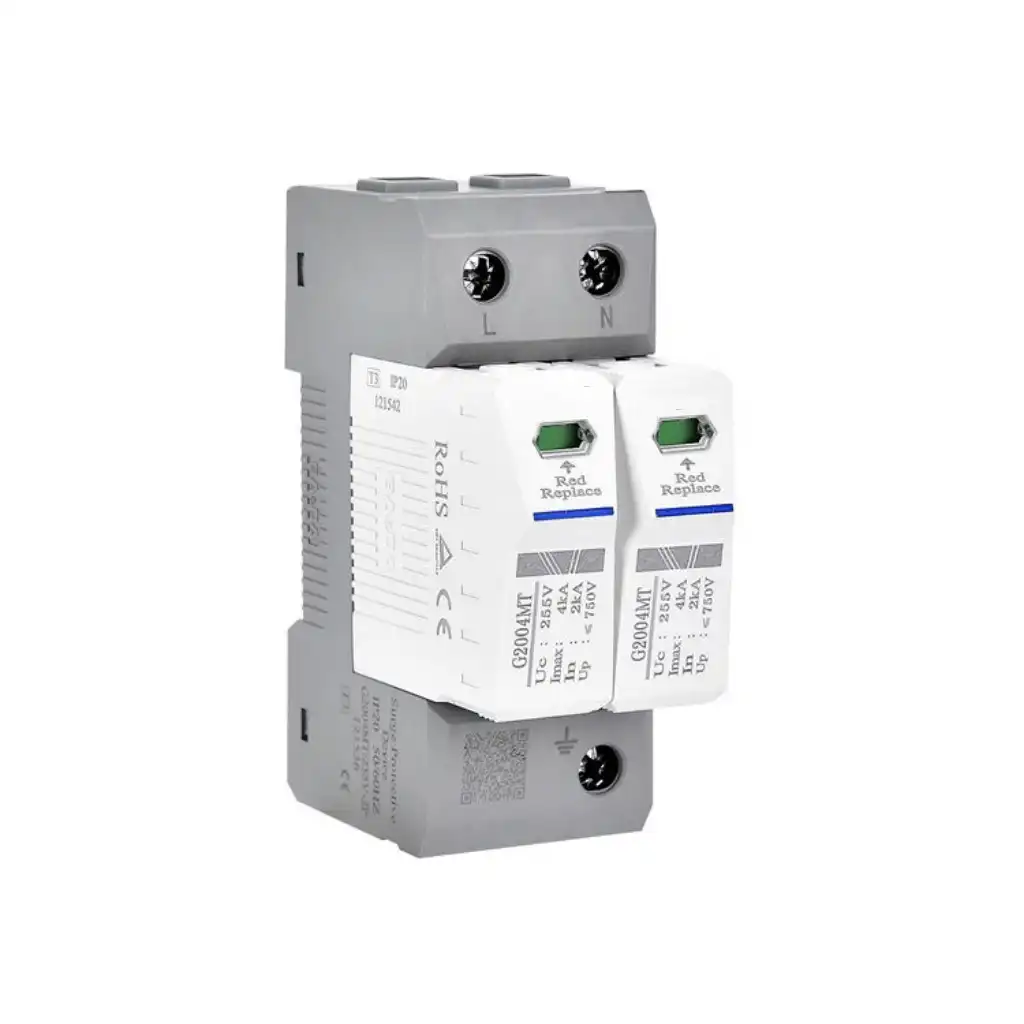 Solar photovoltaic surge protection device