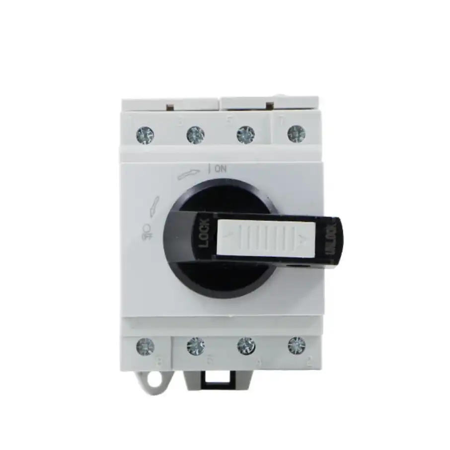 Customizable safe and durable DC power isolation switch