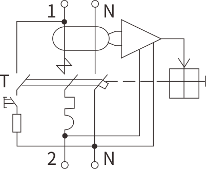 Electronic RCD Circuit Diagram