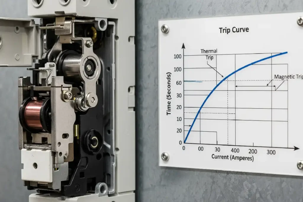 How to Calculate Circuit Breaker Tripping Time Accurately with Trip Curves