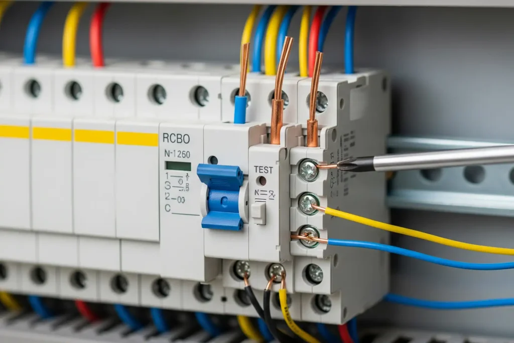 How to Safely Connect RCBOs in Your Electrical Distribution Panel