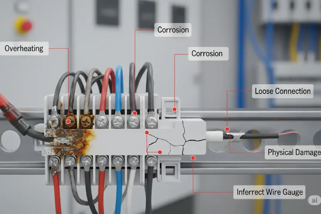 What Causes Terminal Failure in Electrical Terminal Blocks