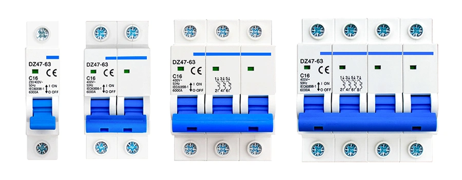 Circuit breaker types