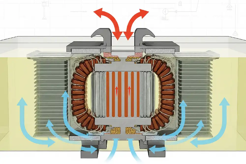 Thermal Management of Oil Immersed Transformers