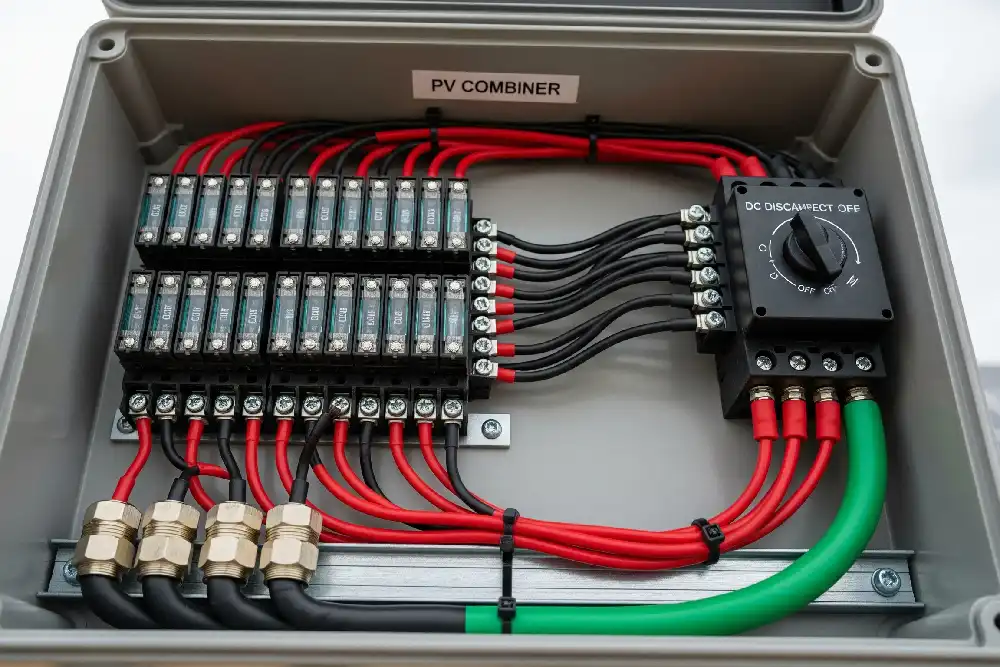 太陽光発電接続箱の主要部品の分析