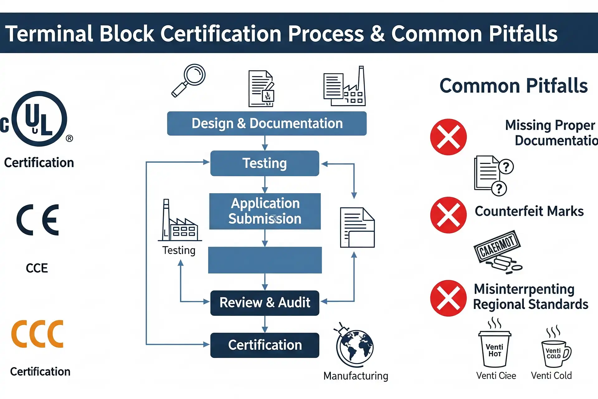 How to Avoid Common Errors in Terminal Block Certifications