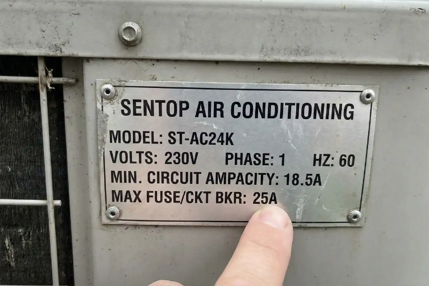 Check the Nameplate Information