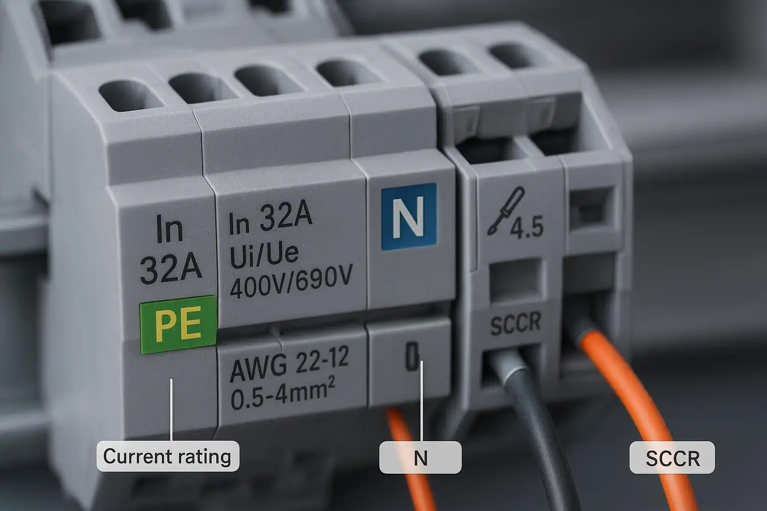 How to Interpret Terminal Block Markings for ULIEC Panels