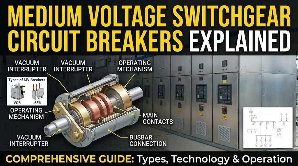 Medium Voltage Switchgear Circuit Breakers Explained