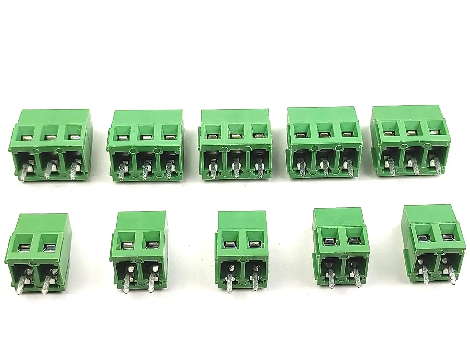 2-Pin and 3-Pin PCB Mount Terminal Blocks