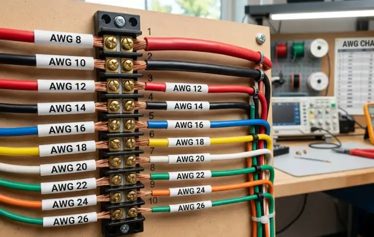 AWG Wire Sizing Guide for Terminal Blocks (With Charts)