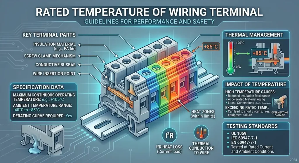 Terminal Block Temperature Rating Explained (With Chart)