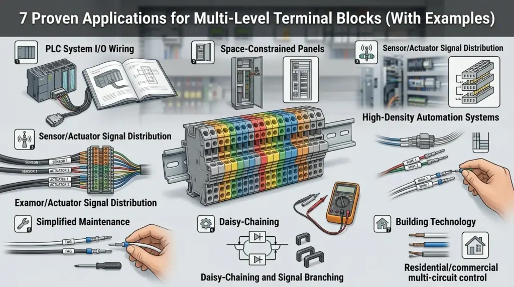 7 Proven Applications for Multi-Level Terminal Blocks (With Examples)