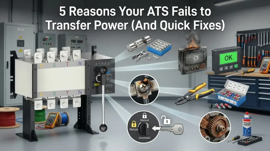 5 Reasons Your ATS Fails to Transfer Power (And Quick Fixes)