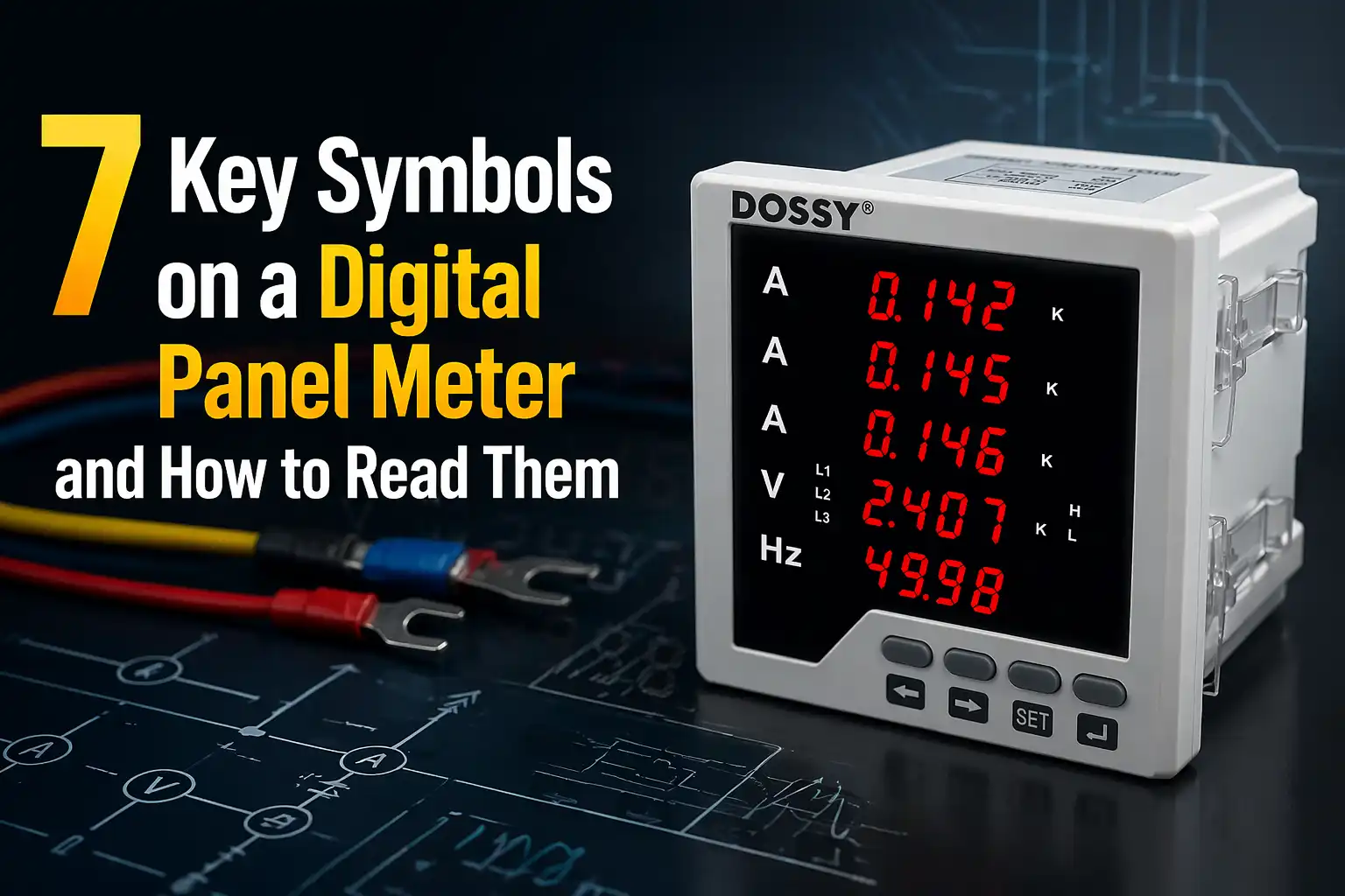 7 Key Symbols on a Digital Panel Meter and How to Read Them