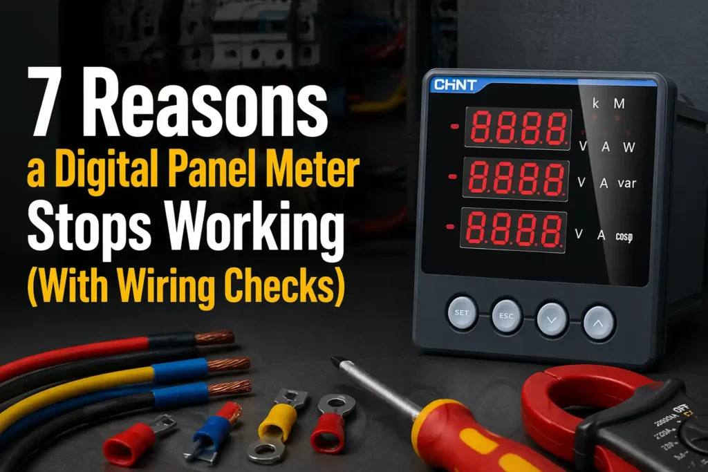 7 Reasons a Digital Panel Meter Stops Working (With Wiring Checks)