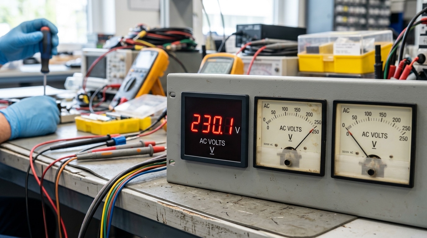 digital panel meter wholesale AC DC voltmeter ammeter specialist supplier