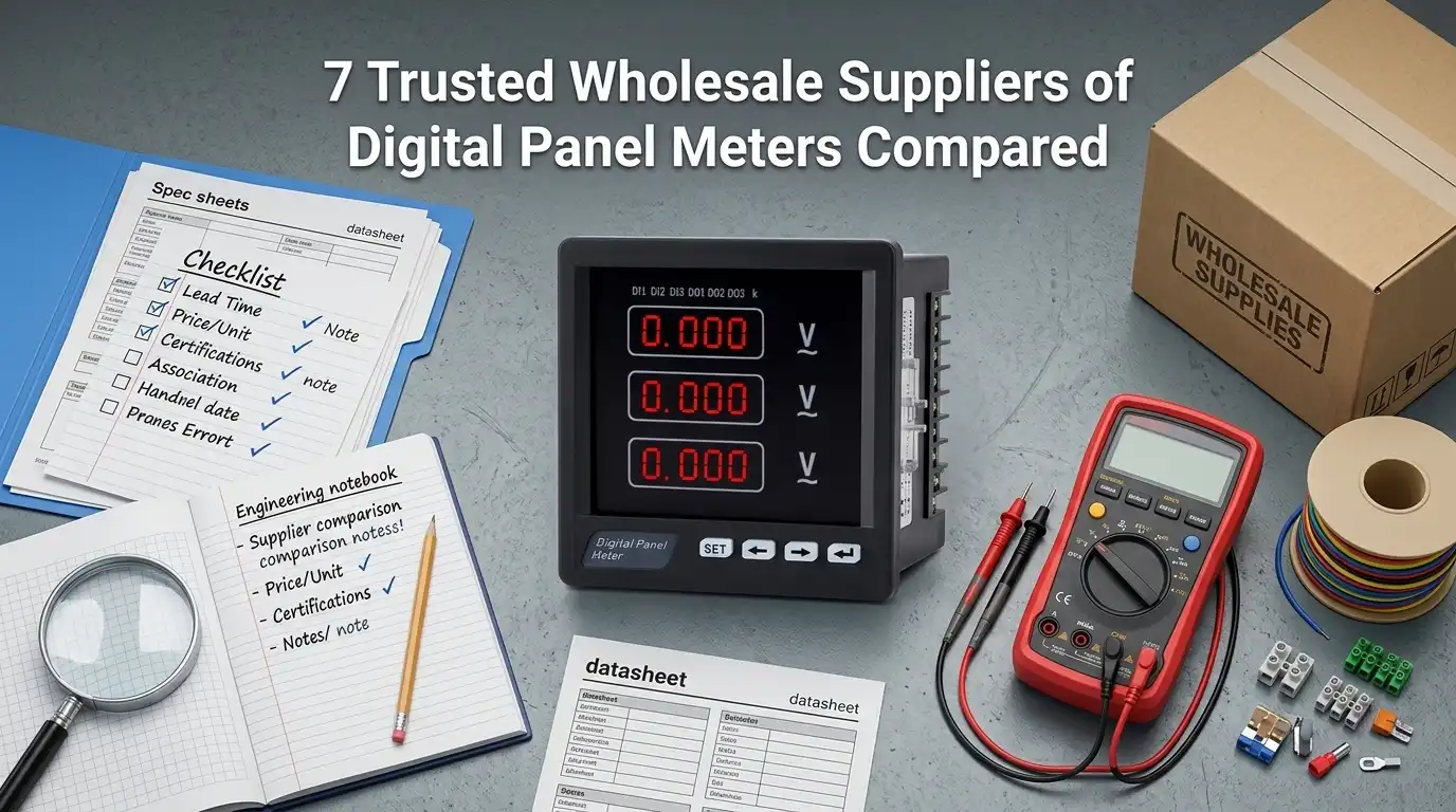 7 Trusted Wholesale Suppliers of Digital Panel Meters Compared