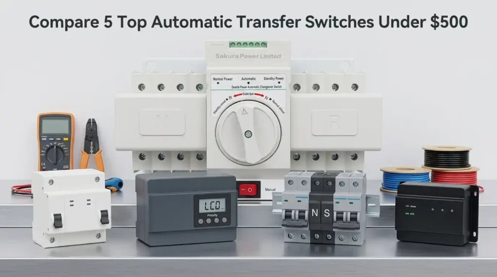 Compare 5 Top Automatic Transfer Switches Under $500