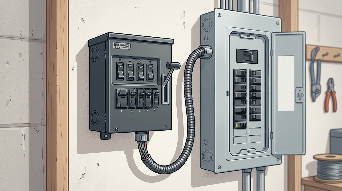Reliance 31410CRK automatic transfer switch price installation