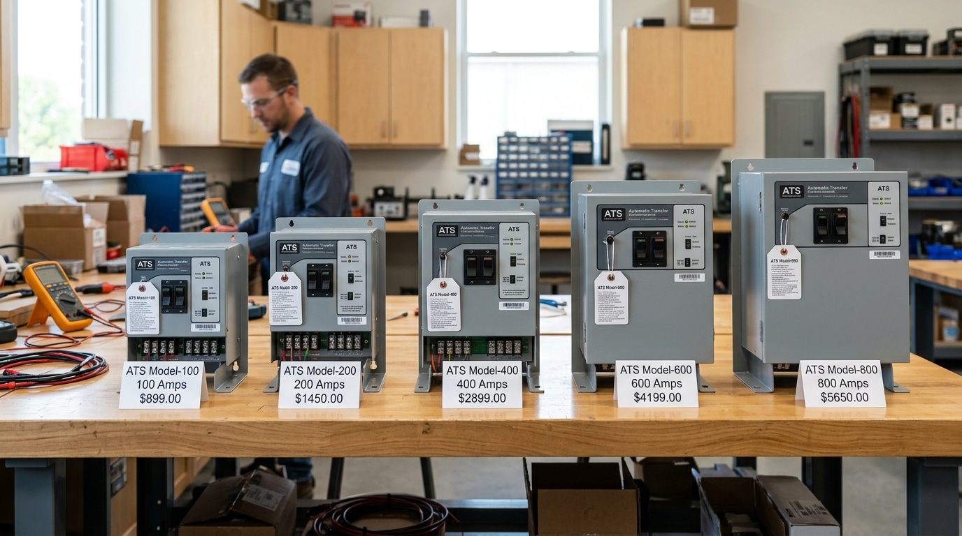 automatic transfer switch price comparison of 5 top models under $500