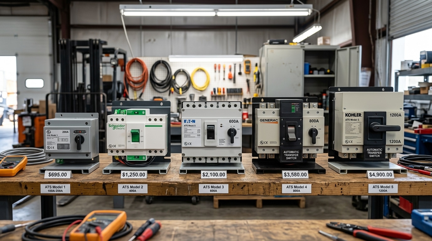five automatic transfer switches under 500 dollars price comparison