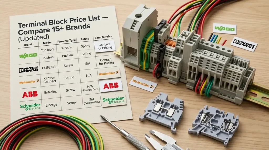Terminal Block Price List — Compare 15+ Brands (Updated)