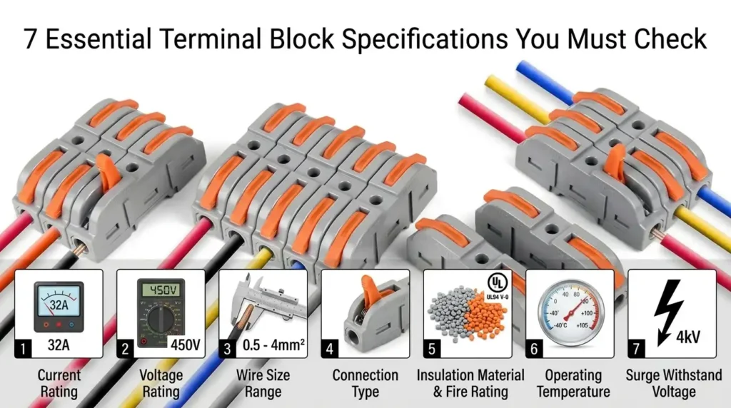 7 Essential Terminal Block Specifications You Must Check