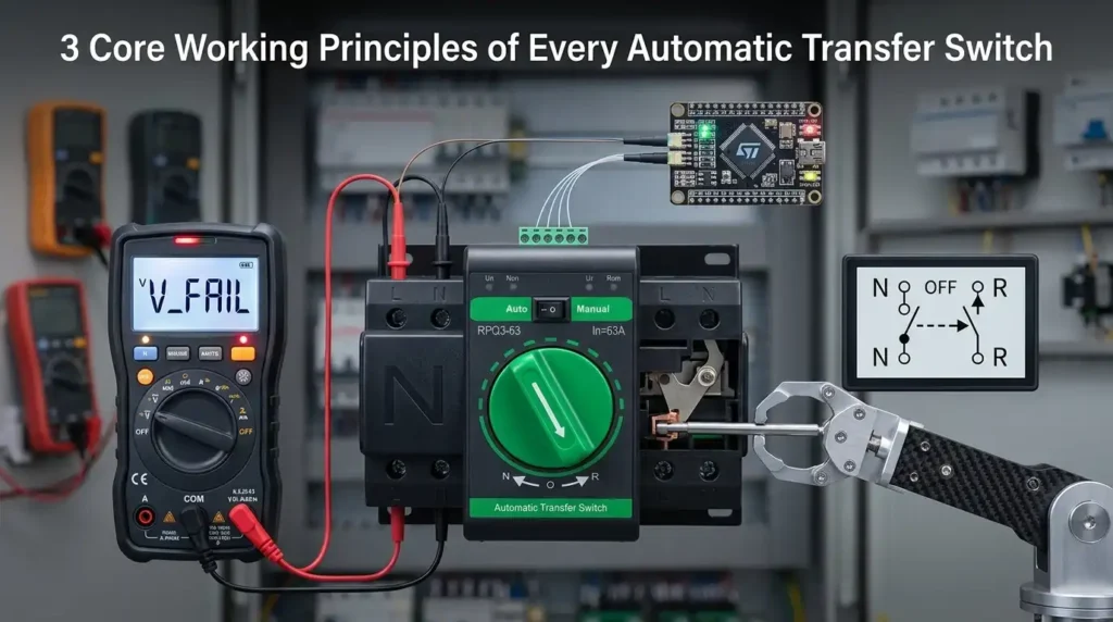 3 Core Working Principles of Every Automatic Transfer Switch