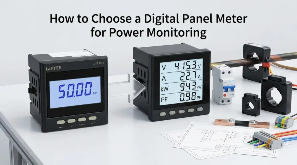 How to Choose a Digital Panel Meter for Power Monitoring