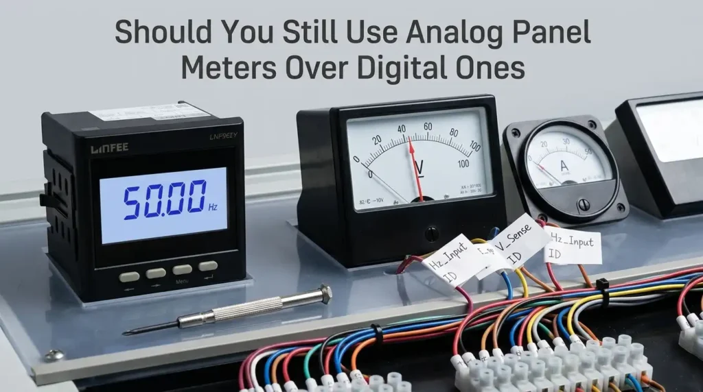 Should You Still Use Analog Panel Meters Over Digital Ones