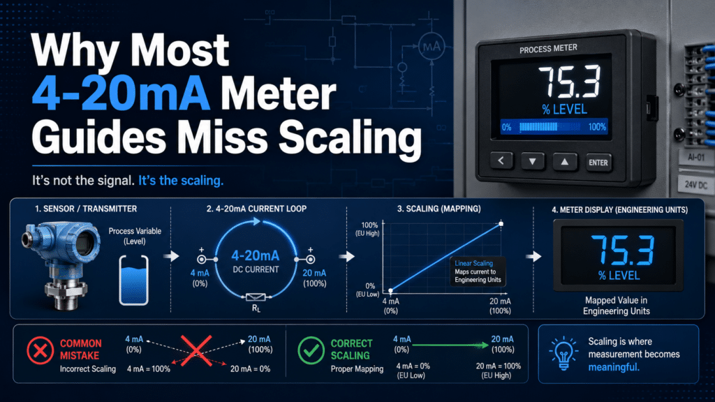 Why Most 4-20mA Meter Guides Miss Scaling