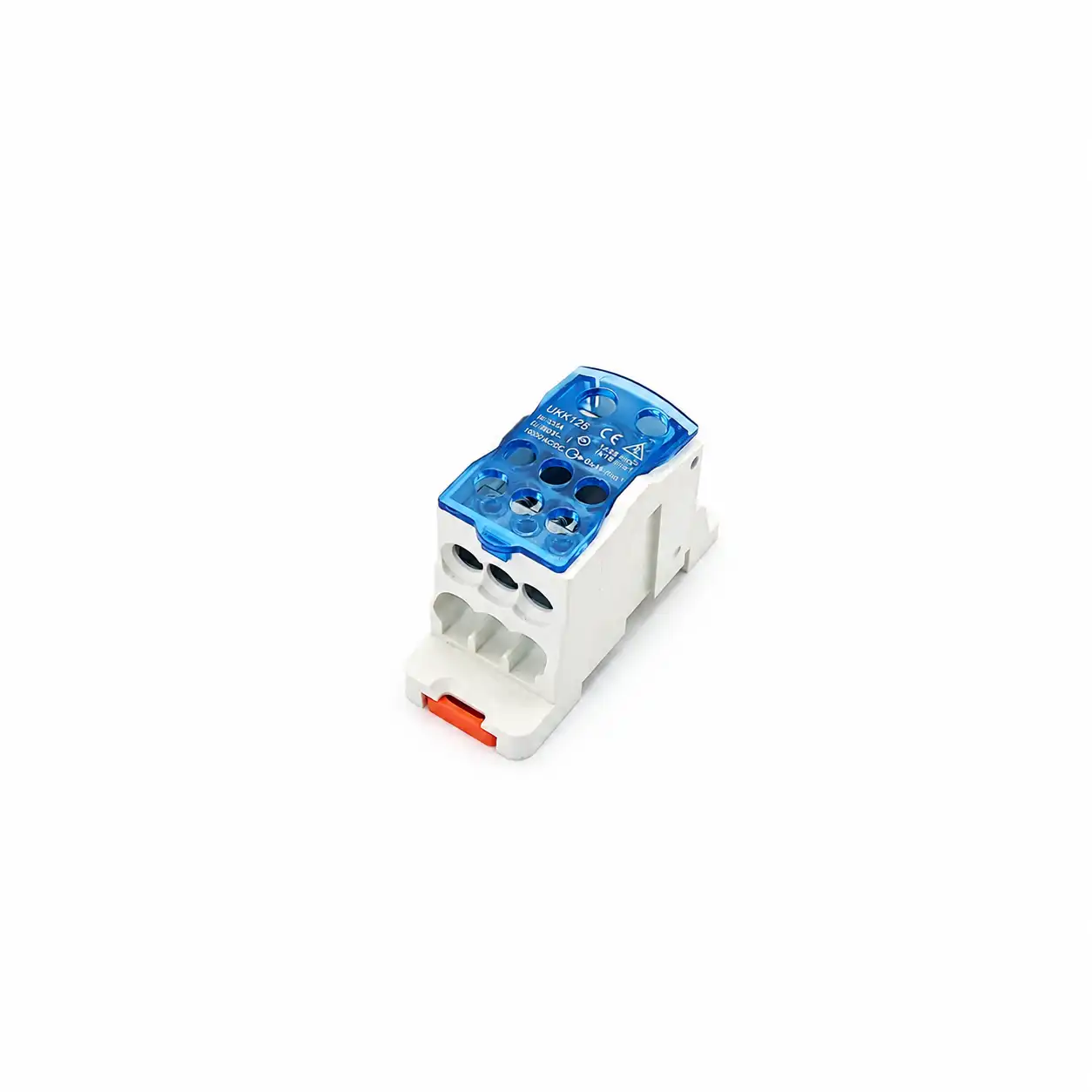 UKK power distribution terminal block for electrical panels