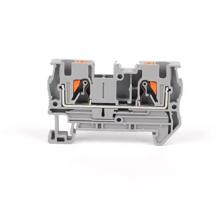SENTOP spring feed-through terminal block