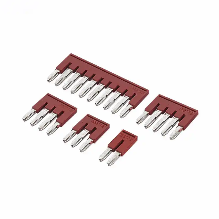 Fixed bridge jumper for terminal block potential distribution