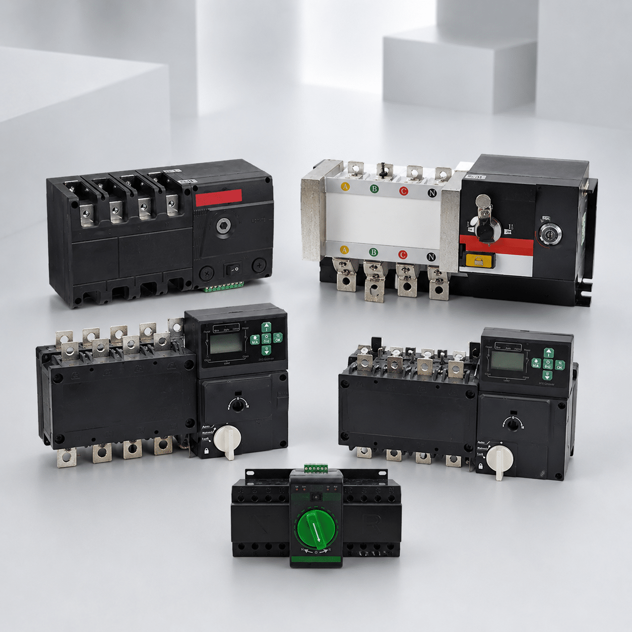 SENTOP automatic and manual transfer switches