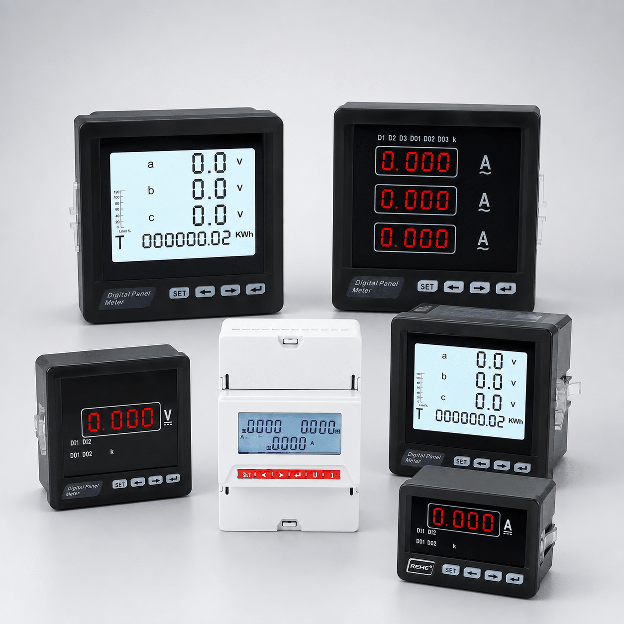 SENTOP digital panel meters